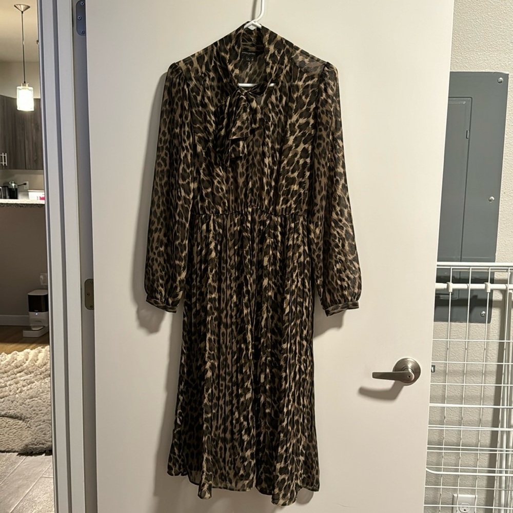 Banana Republic Leopard Print Dress